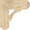 Ekena Millwork Merced Craftsman Rough Sawn Bracket, Douglas Fir, 6"W x 20"D x 20"H BKT06X20X20MRC04RDF - alternate 2